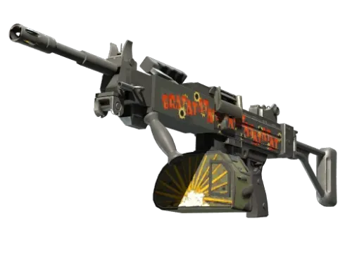 StatTrak™ Negev | Bratatat (Well-Worn)