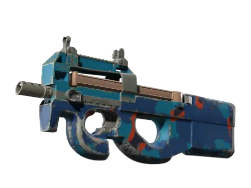 StatTrak™ P90 | Blind Spot (Well-Worn)