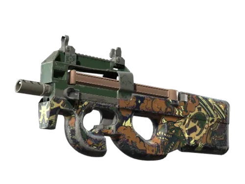 StatTrak™ P90 | Cocoa Rampage (Well-Worn)