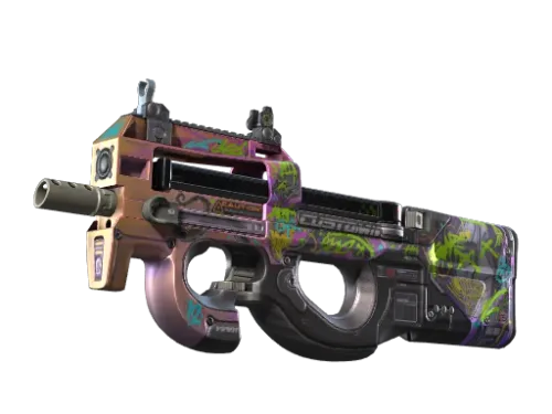 StatTrak™ P90 | Neoqueen (Minimal Wear)