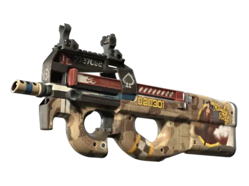 StatTrak™ P90 | Randy Rush (Well-Worn)