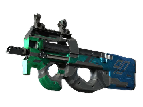 StatTrak™ P90 | Wave Breaker (Well-Worn)