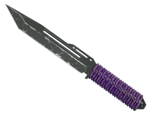★ StatTrak™ Paracord Knife | Ultraviolet (Battle-Scarred)