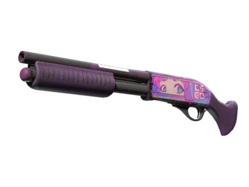 StatTrak™ Sawed-Off | Kiss♥Love (Well-Worn)