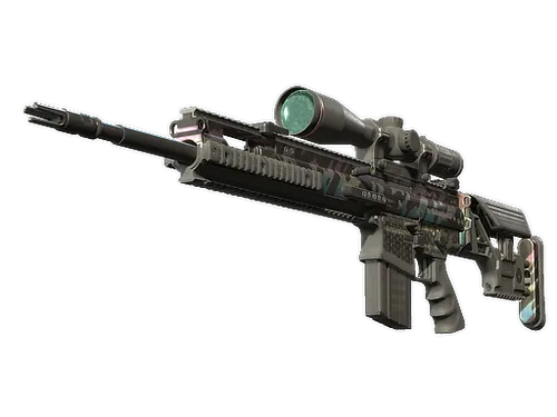 StatTrak™ SCAR-20 | Caged (Well-Worn)