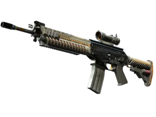 StatTrak™ SG 553 | Aerial (Well-Worn)