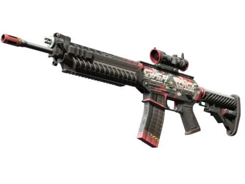 StatTrak™ SG 553 | Cyberforce (Factory New)