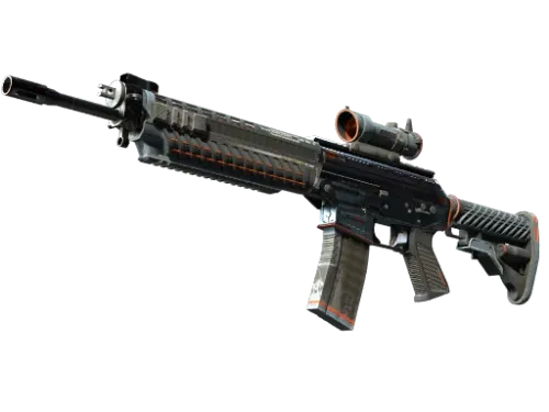 StatTrak™ SG 553 | Phantom (Battle-Scarred)