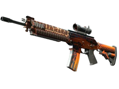 StatTrak™ SG 553 | Tiger Moth (Field-Tested)