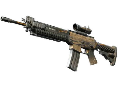 StatTrak™ SG 553 | Triarch (Battle-Scarred)