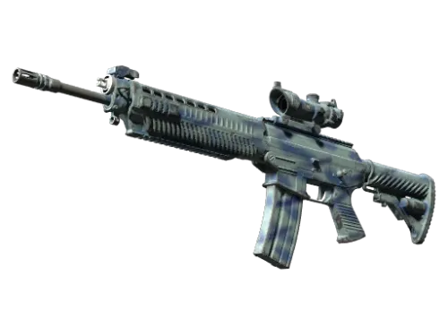 StatTrak™ SG 553 | Wave Spray (Field-Tested)