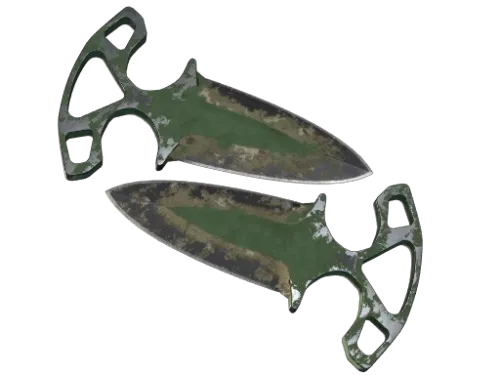 ★ StatTrak™ Shadow Daggers | Forest DDPAT (Battle-Scarred)