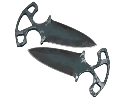 ★ StatTrak™ Shadow Daggers | Night (Battle-Scarred)