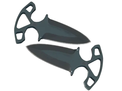 ★ StatTrak™ Shadow Daggers | Night (Well-Worn)