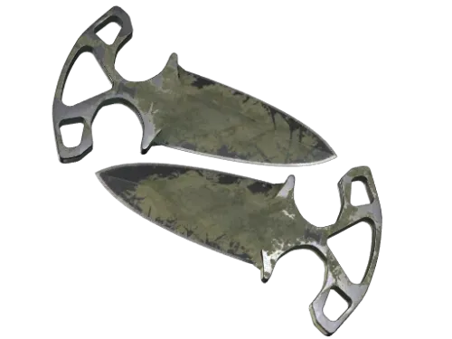 ★ StatTrak™ Shadow Daggers | Safari Mesh (Battle-Scarred)