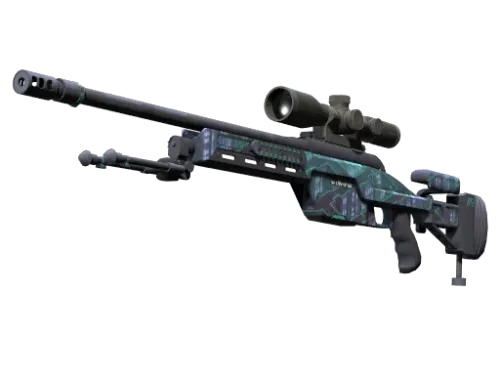 StatTrak™ SSG 08 | Mainframe 001 (Well-Worn)