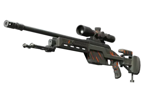 StatTrak™ SSG 08 | Slashed (Battle-Scarred)