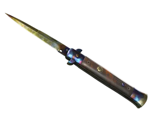 ★ StatTrak™ Stiletto Knife | Case Hardened (Battle-Scarred)