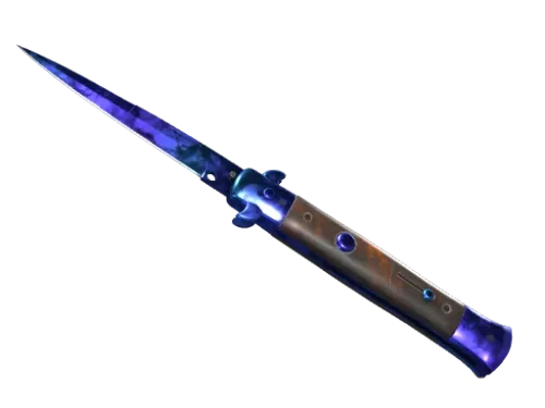 ★ StatTrak™ Stiletto Knife | Doppler Sapphire (Minimal Wear)