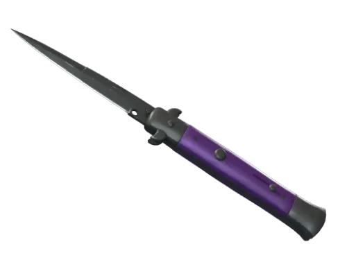 ★ StatTrak™ Stiletto Knife | Ultraviolet (Well-Worn)