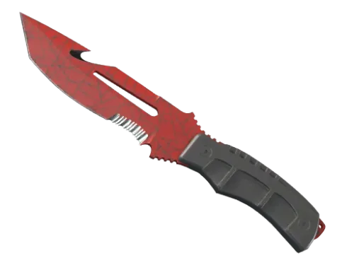 ★ StatTrak™ Survival Knife | Crimson Web (Minimal Wear)