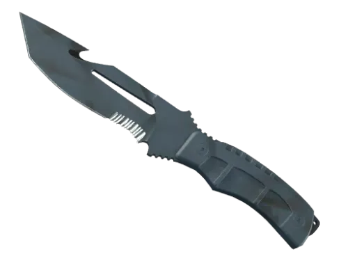 ★ StatTrak™ Survival Knife | Night Stripe (Well-Worn)