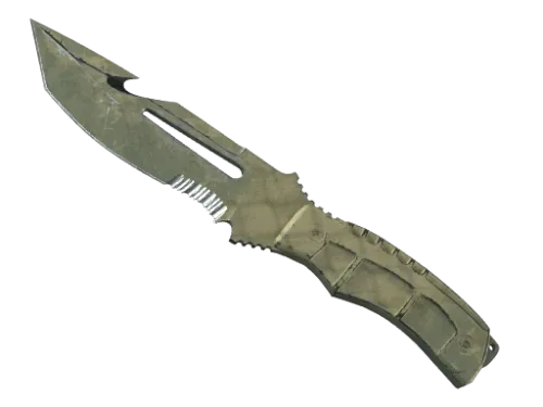 ★ StatTrak™ Survival Knife | Safari Mesh (Battle-Scarred)