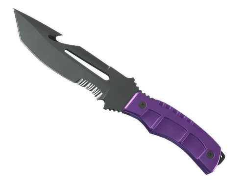 ★ StatTrak™ Survival Knife | Ultraviolet (Minimal Wear)