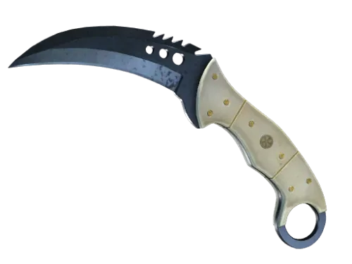 ★ StatTrak™ Talon Knife | Blue Steel (Battle-Scarred)