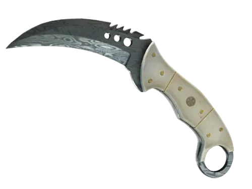 ★ StatTrak™ Talon Knife | Damascus Steel (Battle-Scarred)