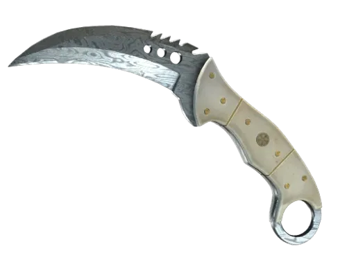 ★ StatTrak™ Talon Knife | Damascus Steel (Well-Worn)