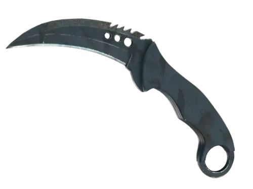 ★ StatTrak™ Talon Knife | Night Stripe (Well-Worn)