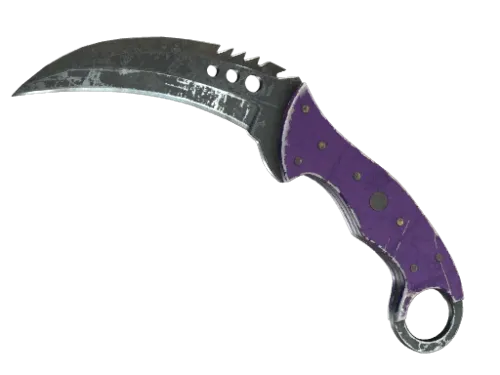 ★ StatTrak™ Talon Knife | Ultraviolet (Battle-Scarred)