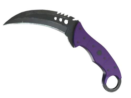 ★ StatTrak™ Talon Knife | Ultraviolet (Well-Worn)