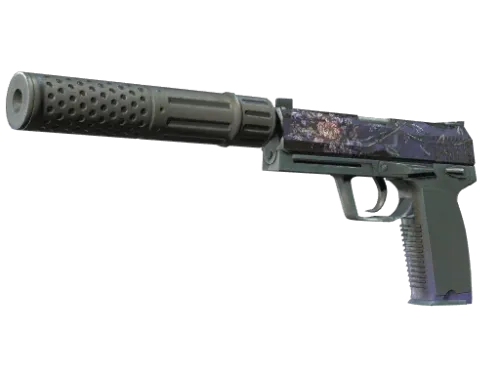 StatTrak™ USP-S | Black Lotus (Battle-Scarred)