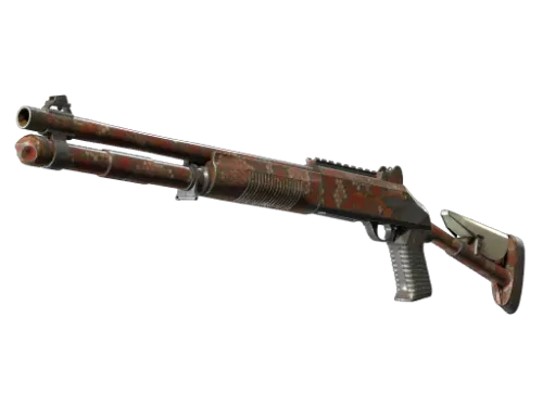 StatTrak™ XM1014 | Red Python (Well-Worn)