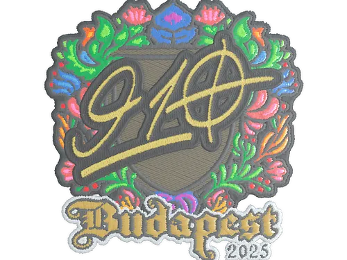 Sticker | 910 (Embroidered) | Budapest 2025