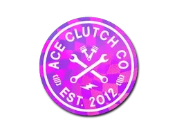 Sticker | Ace Clutch Co. (Holo)