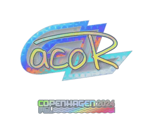 Sticker | acoR (Holo) | Copenhagen 2024