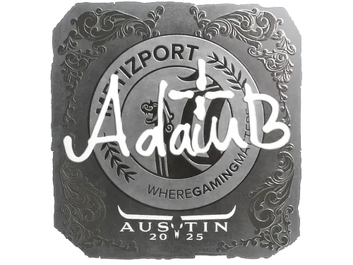 Sticker | adamb (Foil) | Austin 2025