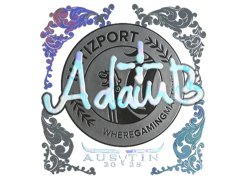 Sticker | adamb (Holo) | Austin 2025