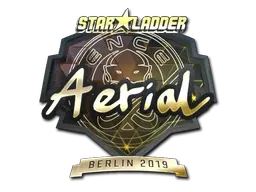 Sticker | Aerial (Gold) | Berlin 2019