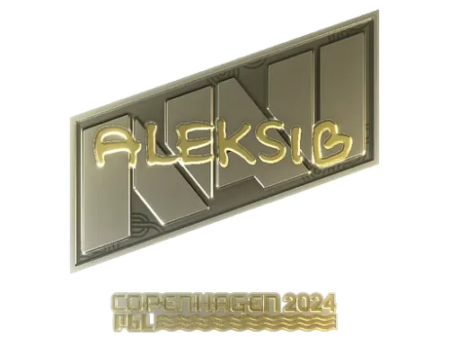 Sticker | Aleksib (Gold) | Copenhagen 2024