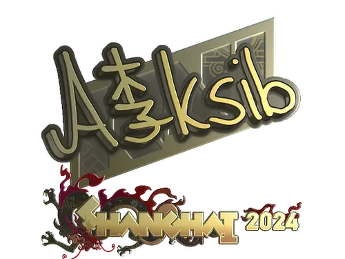 Sticker | Aleksib (Gold) | Shanghai 2024