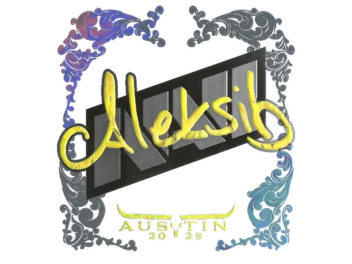 Sticker | Aleksib (Holo) | Austin 2025