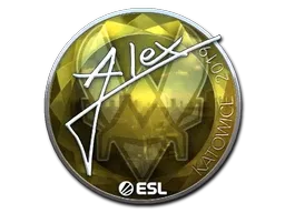 Sticker | ALEX (Foil) | Katowice 2019