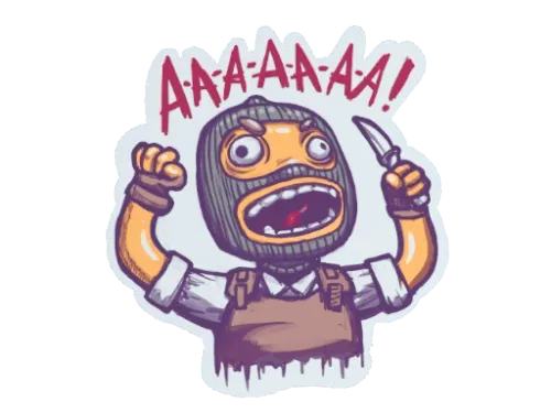 Sticker | Angry T