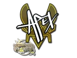 Sticker | apEX (Champion) | Paris 2023