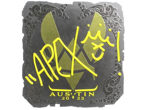 Sticker | apEX (Foil) | Austin 2025