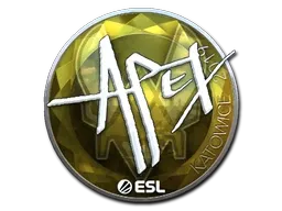 Sticker | apEX (Foil) | Katowice 2019